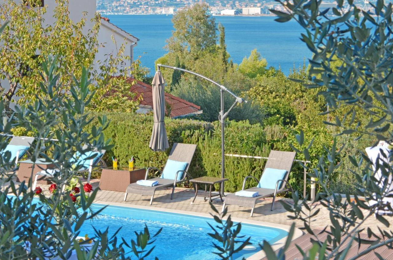 Luxury Apartments Silva With Sea View Округ-Горній Екстер'єр фото